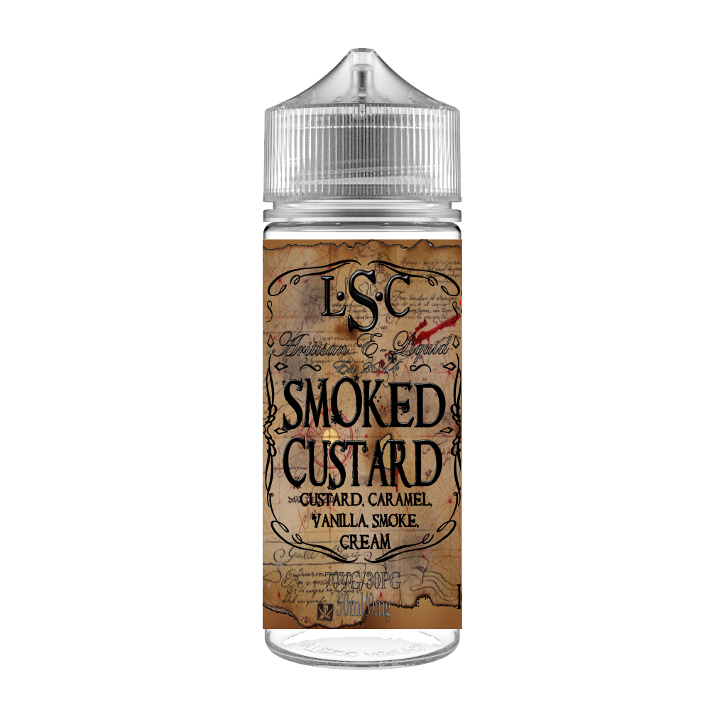 Smoked custard