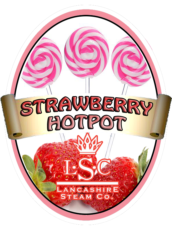 Strawberry Hot Pot E-flavour 3 & 6 mg